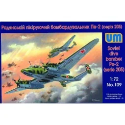 Dive Bomber Pe-2 (205 series) - Unimodels UM109