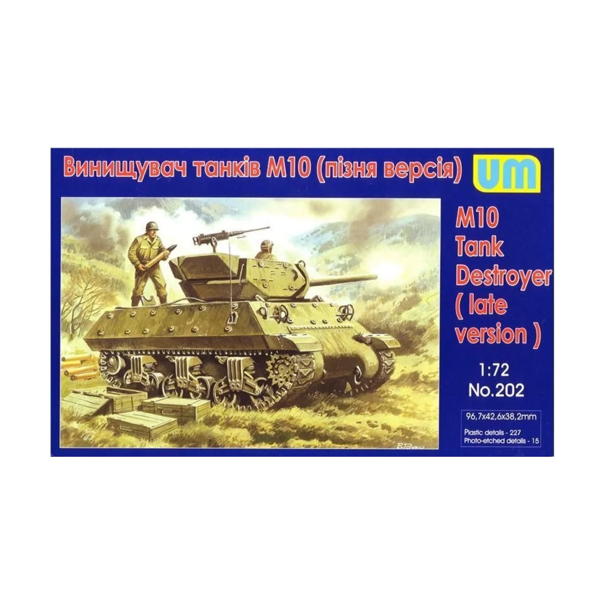 M10 tank destroyer, late - Unimodels UM202