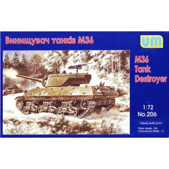 M36 tank destroyer - Unimodels UM206