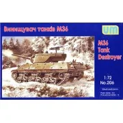 M36 tank destroyer, 1/72 - Unimodels UM206 M36 tank destroyer, 1/72 - Unimodels UM206