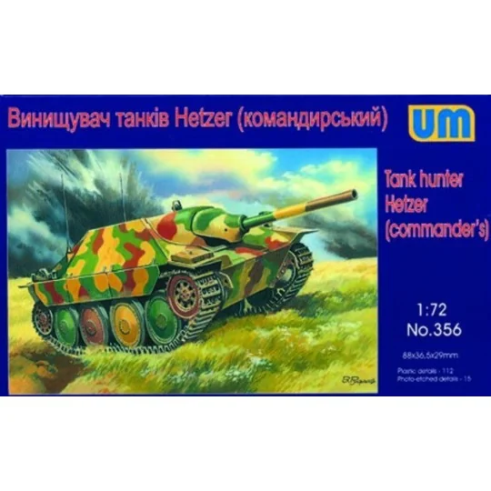 Tank hunter Hetzer (Commanders) - Unimodels UM356