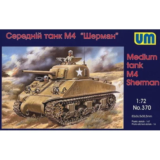 Medium Tank M4 (early) - Unimodels UM370