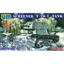 Screened T-26-1 tank, 1/72 - Unimodels UMT402