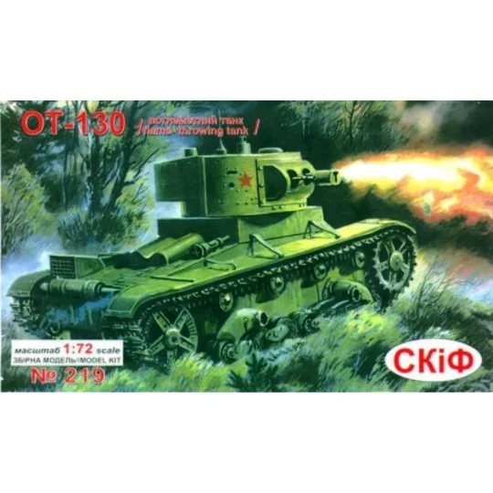 Flammenwerferpanzer OT-130 - Unimodels UMT219