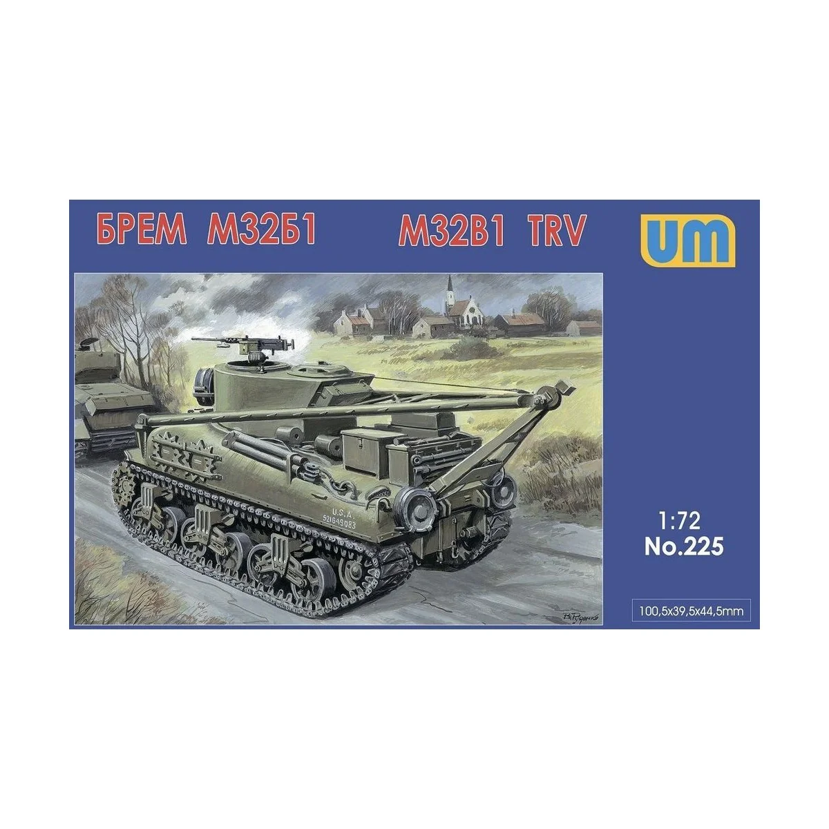 M32B1 tank recovery vehicle, 1/72 - Unimodels UM225