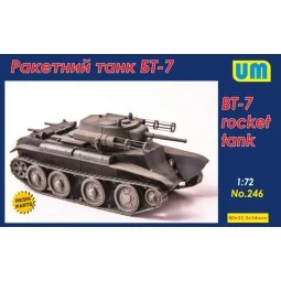 BT-7 rocket Tank, 1/72 - Unimodels UM246