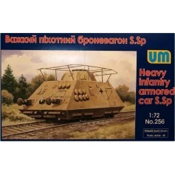 Heavy infantry armored car S.Sp, 1/72 - Unimodels UM256