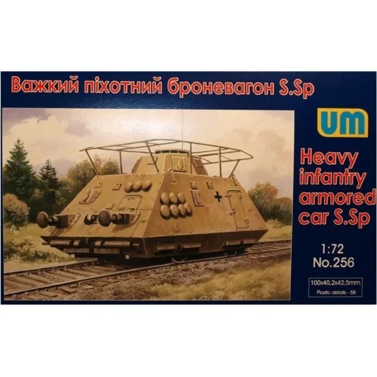 Heavy infantry armored car S.Sp - Unimodels UM256