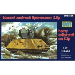 Heavy antiaircraft car S.Sp - Unimodels UM258