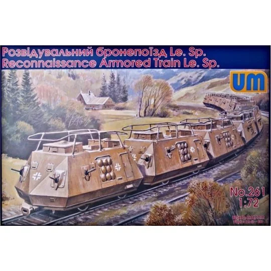 Reconnaissance armored train Le.Sp - Unimodels UM261