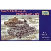 Pz.Kpfw III Ausf.J.German tank - Unimodels UM271
