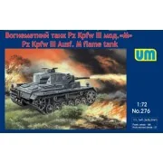 Pz.Kpfw III Ausf. M flame tank, 1/72 - Unimodels UM276