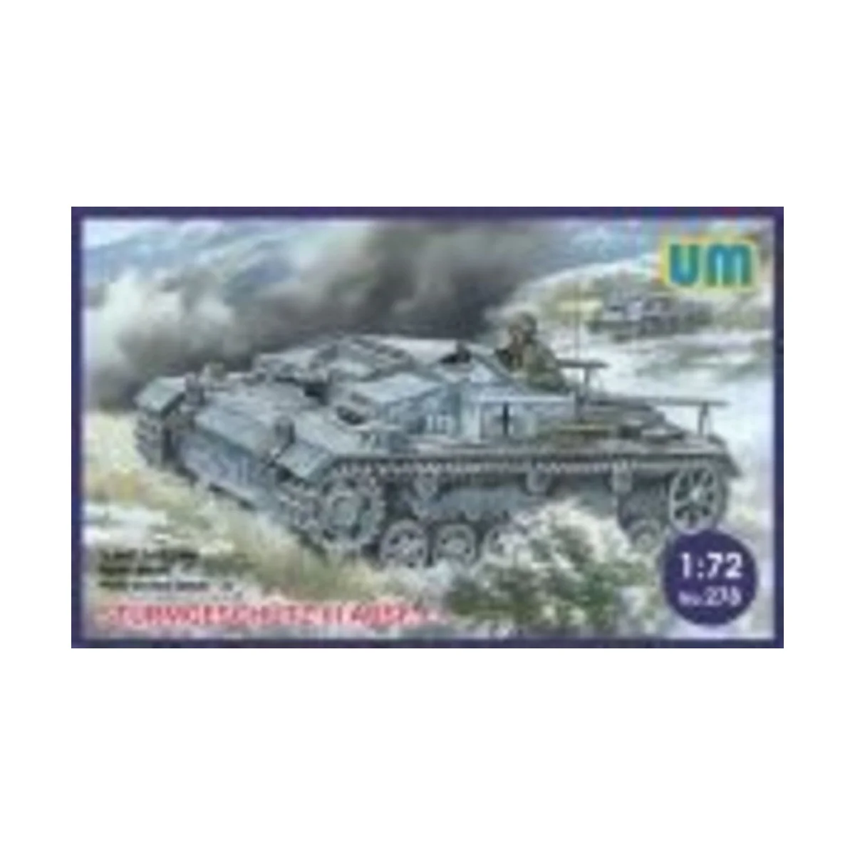 Sturmgeschutz III Ausf.E, 1/72 - Unimodels UM278
