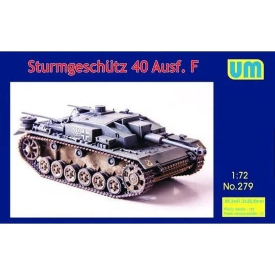 Sturmgeschutz 40 Ausf F - Unimodels UM279