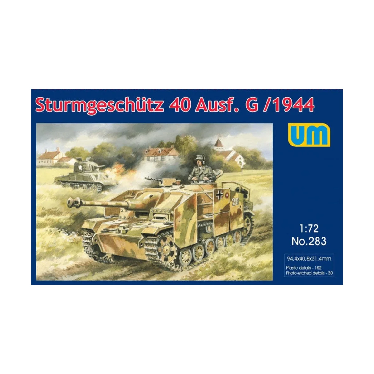 Sturmgeschutz 40 Ausf.G/1944 - Unimodels UM283