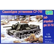 SU-76I self-propelled gun - Unimodels UM286