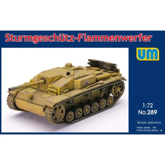 Sturmgeschutz Flammenwerfer, 1/72 - Unimodels UM289 Sturmgeschutz Flammenwerfer, 1/72 - Unimodels UM289