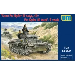 Pz.Kpfw III Ausf. E tank - Unimodels UM290