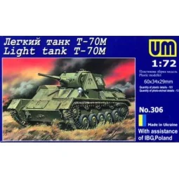 Light tank T-70M - Unimodels UM306