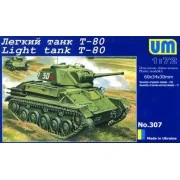 Light Tank T-80, 1/72 - Unimodels UM307