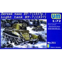 Light Tank BT-7 (1937) - Unimodels UMT311