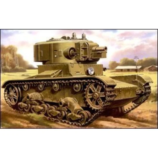 Tank T-26-4, 1/72 - Unimodels UMT315 Tank T-26-4, 1/72 - Unimodels UMT315