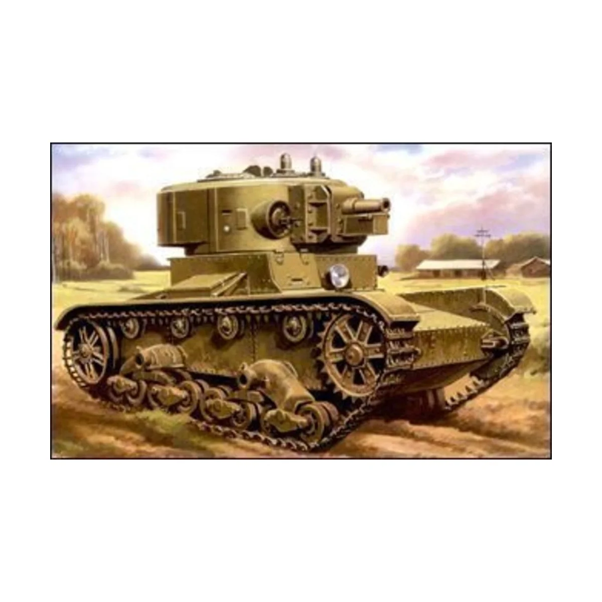 Tank T-26-4, 1/72 - Unimodels UMT315 Tank T-26-4, 1/72 - Unimodels UMT315