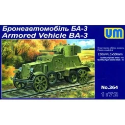 Armored Vehicle BA-3 - Unimodels UM320