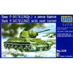 Panzer T-34/76 (1942), 1/72 - Unimodels UM325