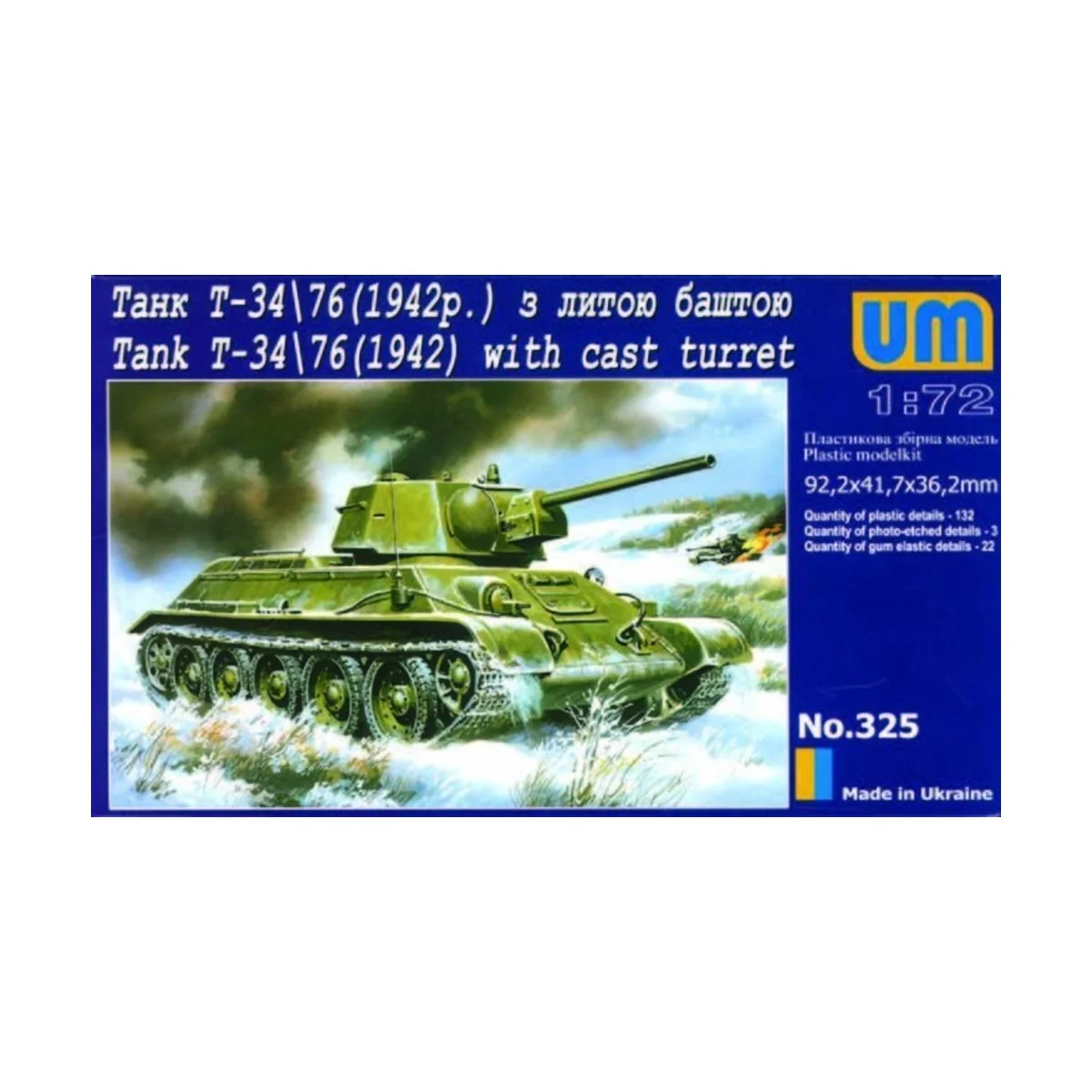 Panzer T-34/76 (1942) - Unimodels UM325