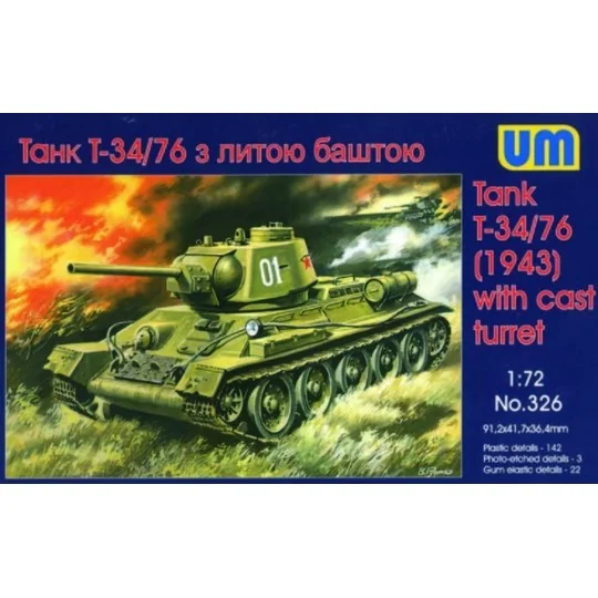 T-34/76 (1943) - Unimodels UM326