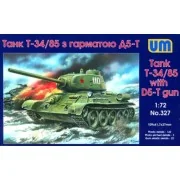 T-34/85 with D5-T gun, 1/72 - Unimodels UM327 T-34/85 with D5-T gun, 1/72 - Unimodels UM327