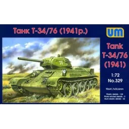 Tank T-34/76 (1941), 1/72 - Unimodels UM329