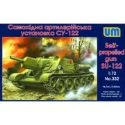 SU-122 Self-propelled Gun, 1/72 - Unimodels UM332 SU-122 Self-propelled Gun, 1/72 - Unimodels UM332
