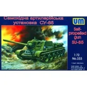 SU-85 Self-propelled artillery plant, 1/72 - Unimodels UM333 SU-85 Self-propelled artillery plant, 1/72 - Unimodels UM333