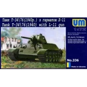 T-34/76 with gun L-11 (1940), 1/72 - Unimodels UM336