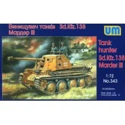 Sd. Kfz. 138 Marder III, 1/72 - Unimodels UM343