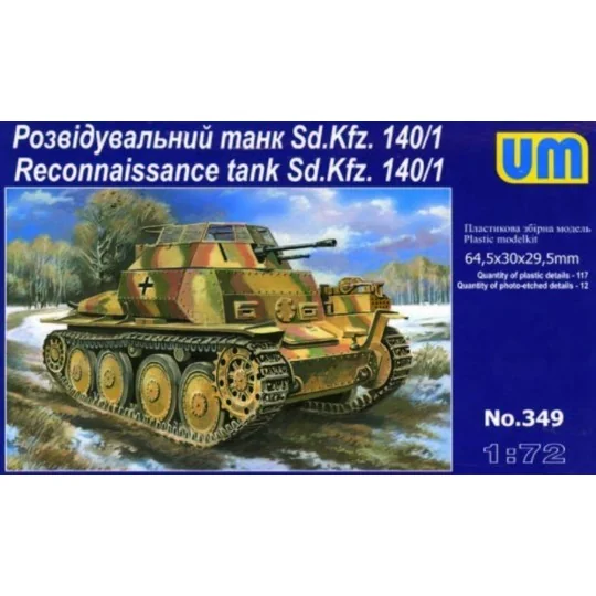 Sd. Kfz. 140/1, 1/72 - Unimodels UM349