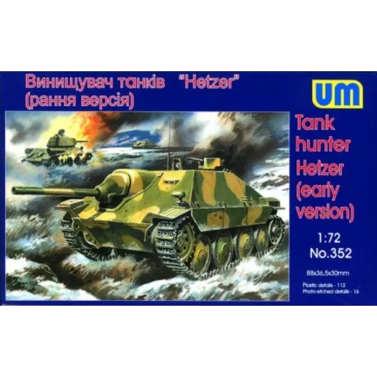 Tank hunter Hetzer (early version) - Unimodels UM352