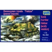 Tank hunter Hetzer (early version), 1/72 - Unimodels UM352