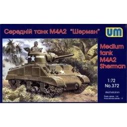 M4A2 Sherman medium tank, 1/72 - Unimodels UM372