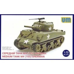 M4(105) medium tank - Unimodels UM374