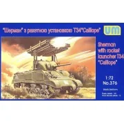Rocket launcher Sherman ''Galliope'', 1/72 - Unimodels UM376