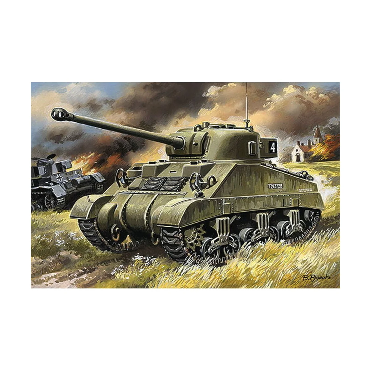 Medium tank Sherman ''Firefly'' - Unimodels UM386