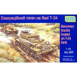 Recovery tractor on T-34 basis, 1/72 - Unimodels UM389