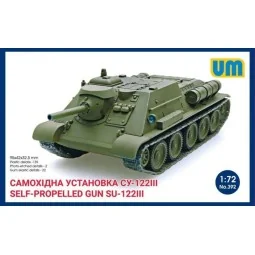 Self-propelled artillery gun SU-122III, 1/72 - Unimodels UM392