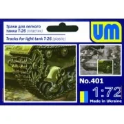 Ketten für Light Tank T-26, 1/72 - Unimodels UMT401 Ketten für Light Tank T-26, 1/72 - Unimodels UMT401