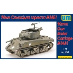 M36B1 90mm gun motor carriage, 1/72 - Unimodels UM457