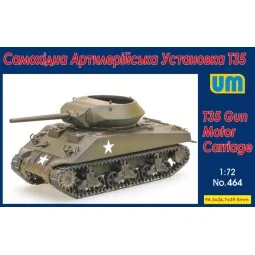 T35 Gun Motor Carriage, 1/72 - Unimodels UM464