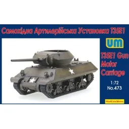 T35E1 Gun Motor Carriage, 1/72 - Unimodels UM473